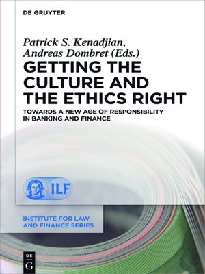 cover image of Getting the Culture and the Ethics Right